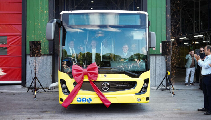 Mercedes-Benz otobüslerinin üretimi Otokar’da başladı