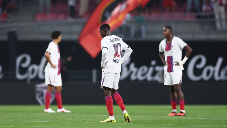 PSG sezona kabus gibi başladı