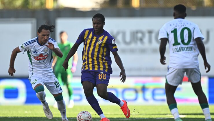 Rize Eyüpspor'u iki golle geçti