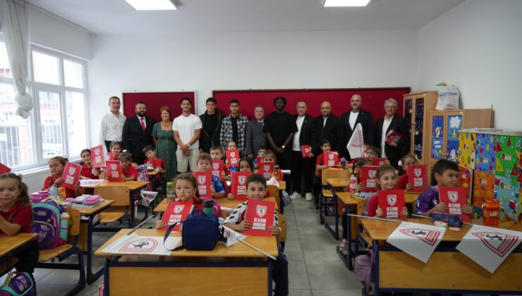 Samsunspor'dan 35 bin öğrenciye eğitim desteği