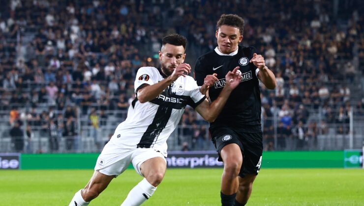 Sturm Graz-Rennes maçında gol sesi çıkmadı