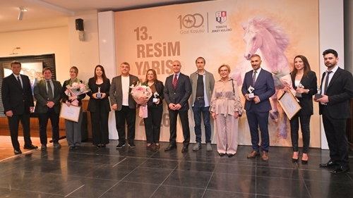 Türkiye Jokey Kulübü 13. Resim Yarışması ödül töreni yapıldı