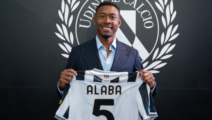 Udinese David Alaba'yı açıkladı