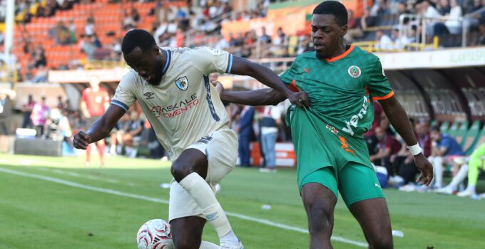 Alanya'da gol sesi çıkmadı