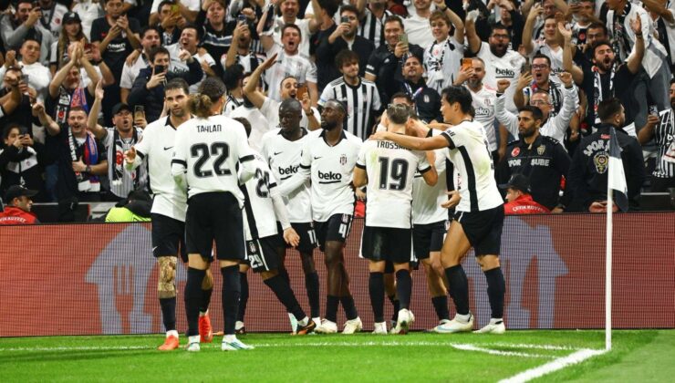 Beşiktaş Avrupa’da yüksekten uçuyor!