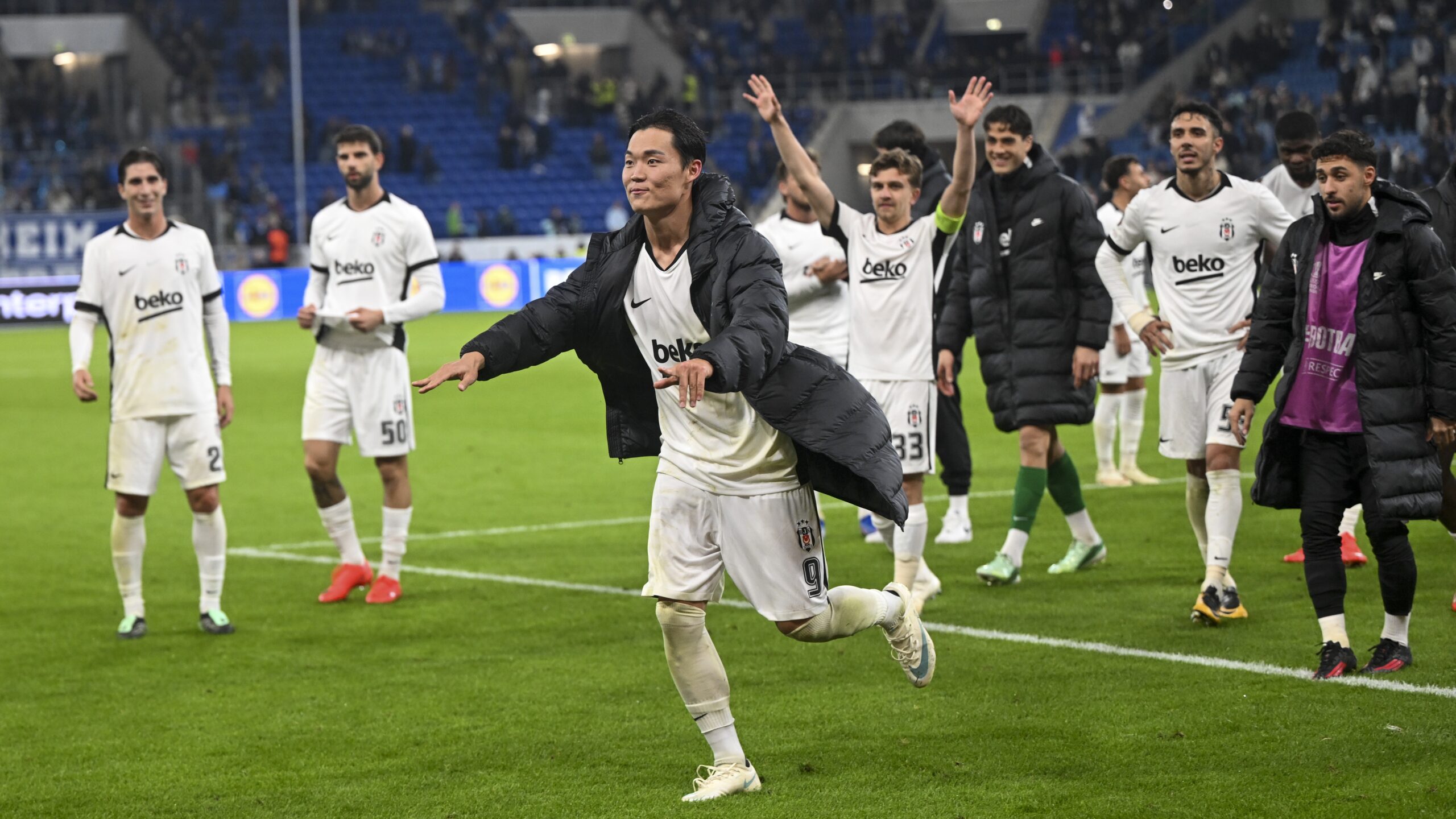 Beşiktaş Avrupa'da 8'de 7 yaptı