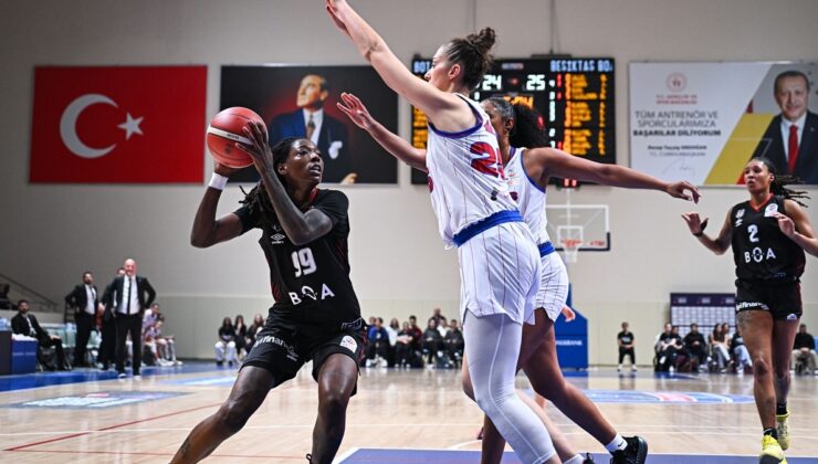 Beşiktaş BOA başkentte mağlup