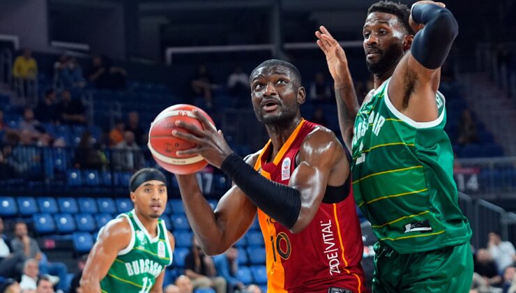 Bursaspor deplasmanda Galatasaray MCT Technic'i mağlup etti