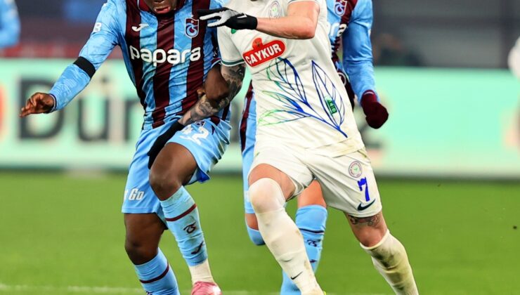 CANLI | Ç. Rizespor – Trabzonspor