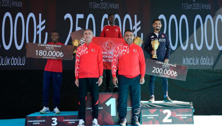 Cumhurbaşkanlığı Yarı Maratonu tamamlandı