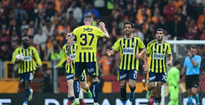 Fenerbahçe derbide kayıp