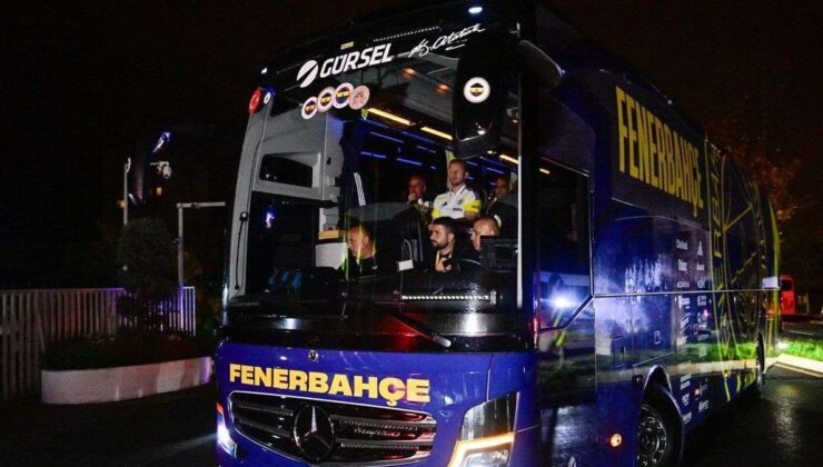 Fenerbahçe otobüsü tesislere döndü! Görenler şaşırdı