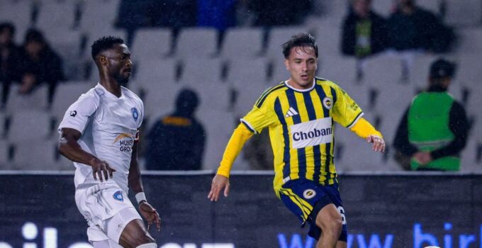 Fenerbahçe'de dikkat çeken alt yapı oyuncusu Yiğit Çolak