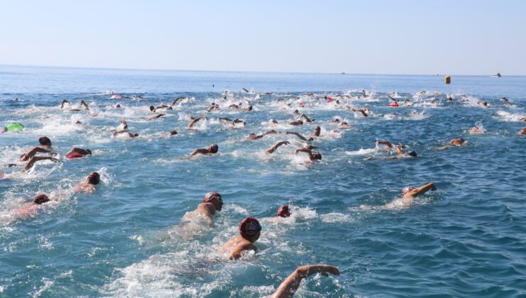 Fethiye'de Açık Su Yüzme Yarışları başladı