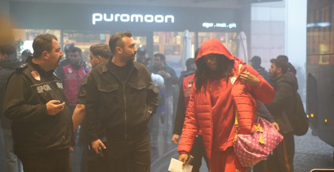 Galatasaray kafilesi Ankara'da