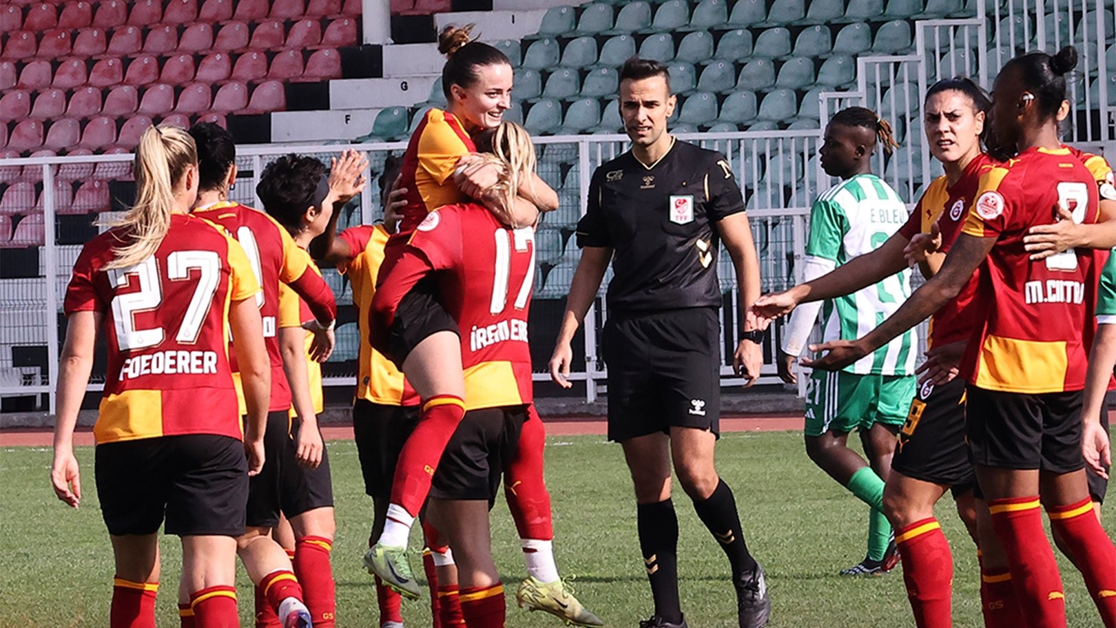 Galatasaray'dan 22-0'lık galibiyet