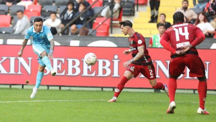 Gaziantep FK – Erzurumspor FK: 1-3 (Maç sonucu-tyazılı özet)