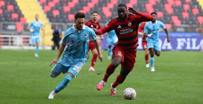 Gaziantep FK şokta! Erzurumspor'dan ilk