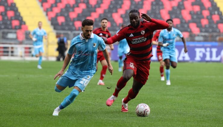 Gaziantep FK şokta! Erzurumspor'dan ilk
