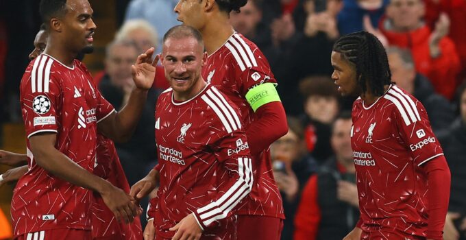 Gol düellosu Liverpool'un