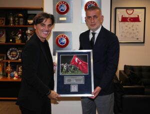Hacıosmanoğlu Montella ile buluştu
