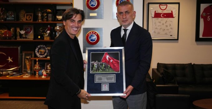 Hacıosmanoğlu Montella ile buluştu