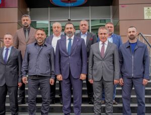 Hamza Yerlikaya'dan Trabzonspor'a ziyaret