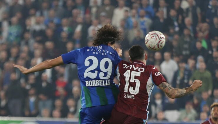 Karadeniz derbisi sonrası 3 kişiye adli işlem