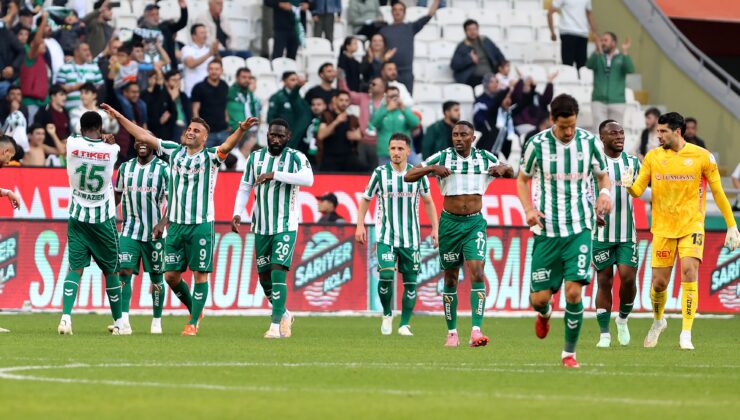 Konyaspor evinde geçit vermedi