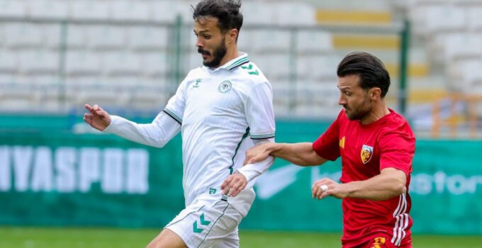 Konyaspor hazırlık maçında mağlup