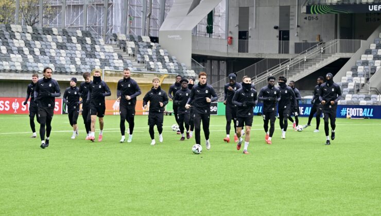 KuPS Kuopio, Trabzonspor maçı hazırlıklarını tamamladı