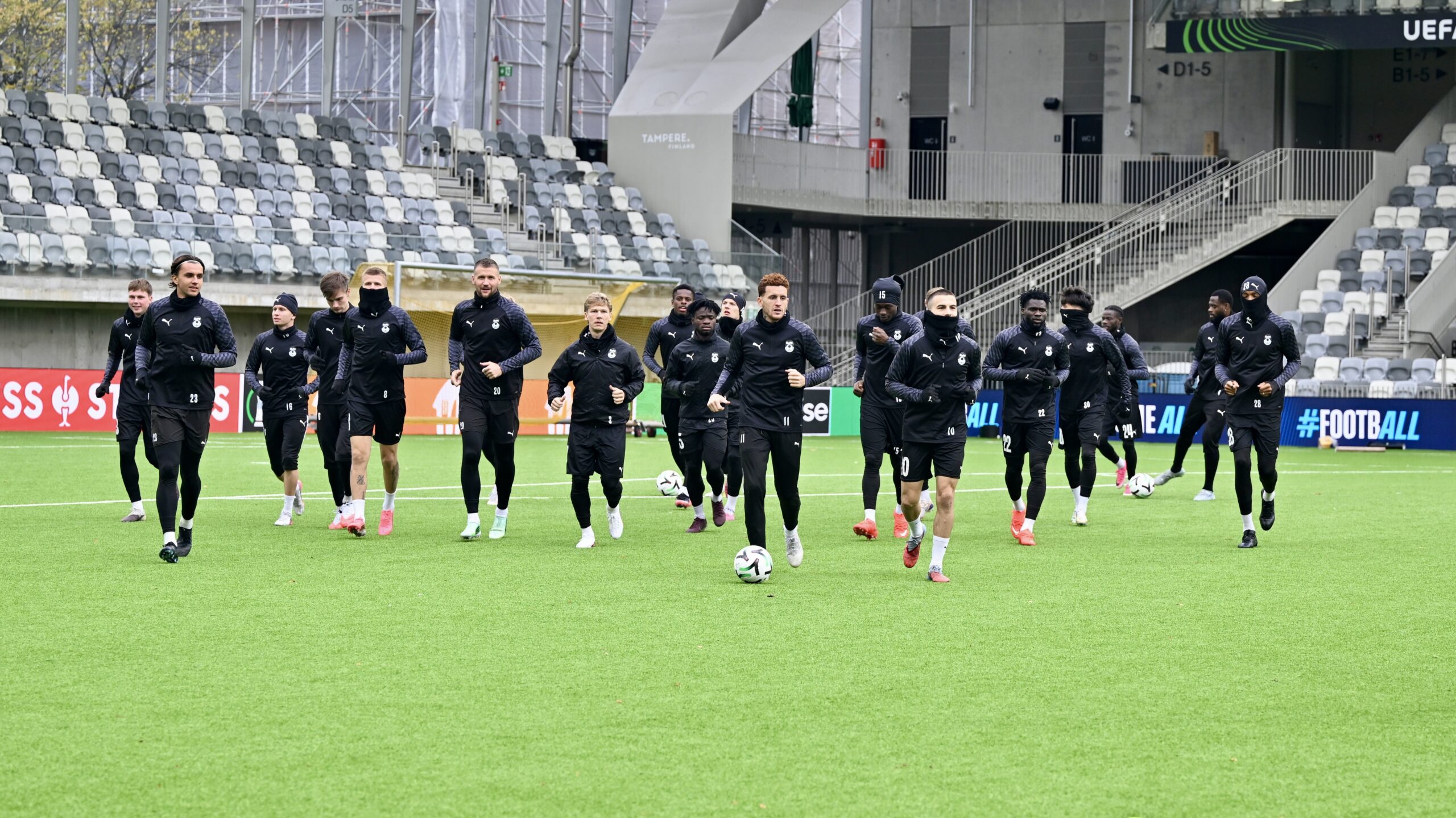 KuPS Kuopio, Trabzonspor maçı hazırlıklarını tamamladı