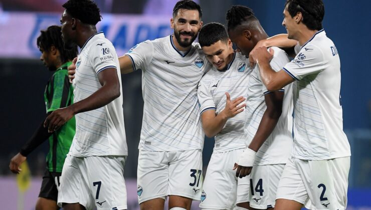 Lazio, Sassuolo deplasmanında 6 golle kazandı