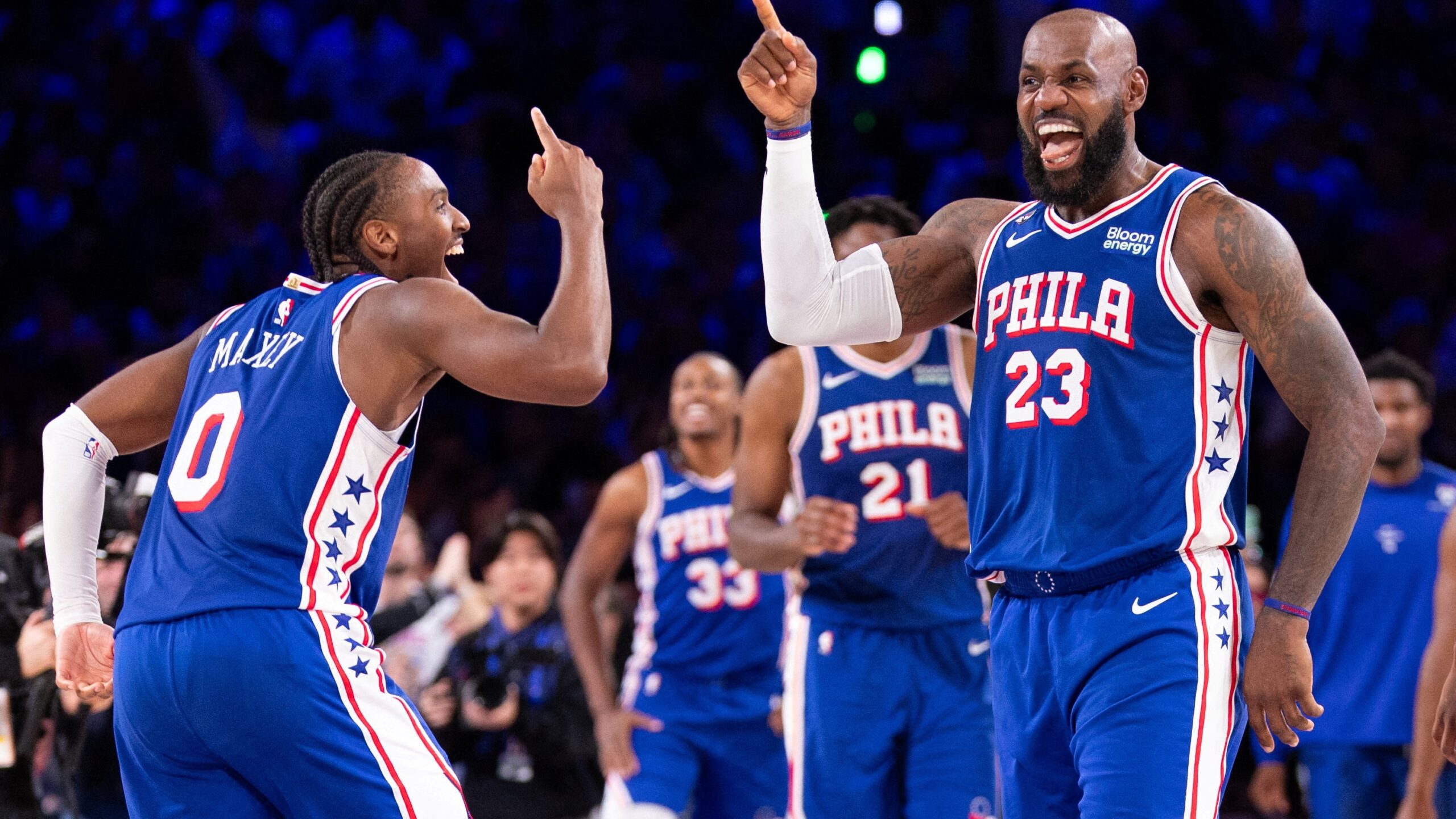 LeBron Jamesli 76ers, 29 sayı geriden geldi