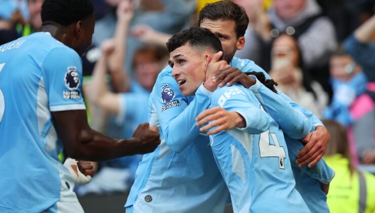 Manchester City, Phil Foden ile coştu