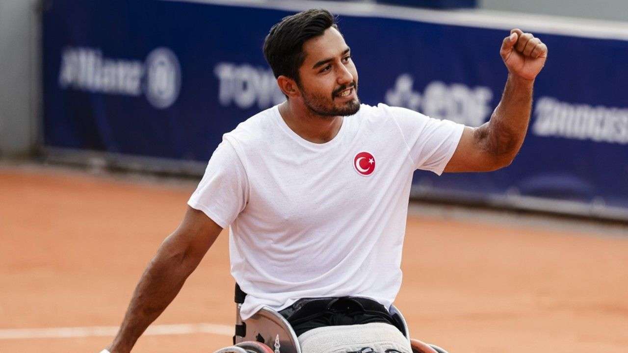 Milli para tenisçi Ahmet Kaplan, Fransa’da ikinci oldu!