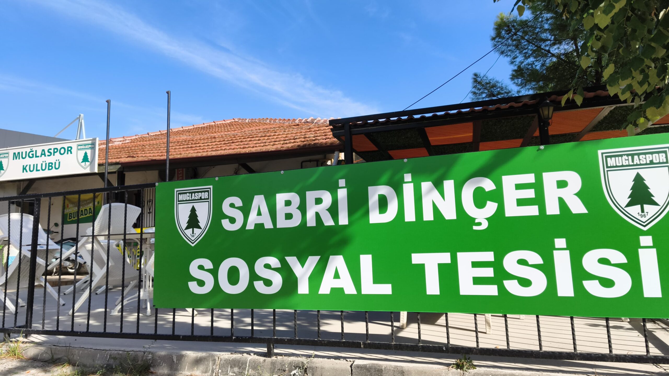 Muğlaspor Akademi Tesisleri'ne Sabri Dinçer'in adı verild