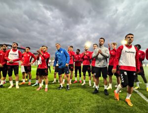 Samsunspor'a Trabzonspor maçı öncesi taraftar desteği