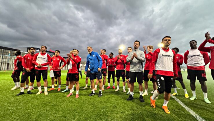 Samsunspor'a Trabzonspor maçı öncesi taraftar desteği