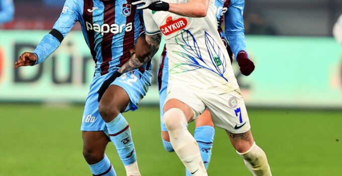 Süper Lig'de Karadeniz derbisi
