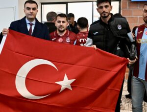 Trabzonspor kafilesi Finlandiya'da