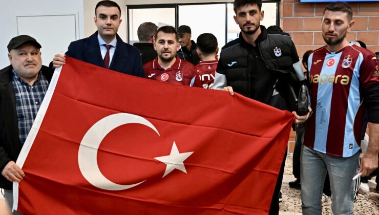 Trabzonspor kafilesi Finlandiya'da