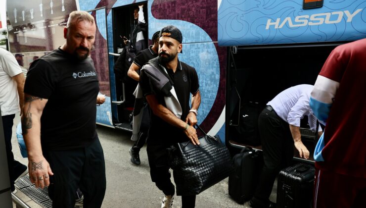 Trabzonspor kafilesi Finlandiya'ya gitti