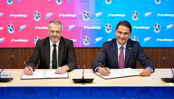 Trabzonspor Kulübü, Sürat Kargo ile sponsorluk anlaşmasını yeniledi