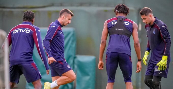 Trabzonspor'da Beşiktaş mesaisi başladı