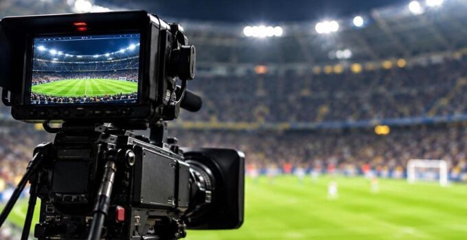 UEFA Avrupa Ligi'nde yayın ekranı