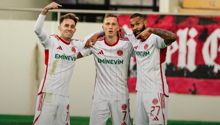Van'da Ümraniyespor sevindi