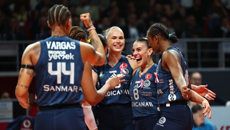 Zorlu mücadeleyi Fenerbahçe Medicana kazandı